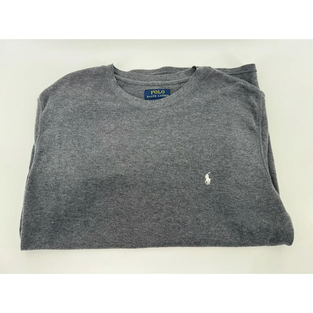 Polo Ralph Lauren Thermal Pony Logo Mens L Short Sleeve Shirt